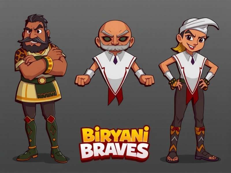 Biryani Braves Characters